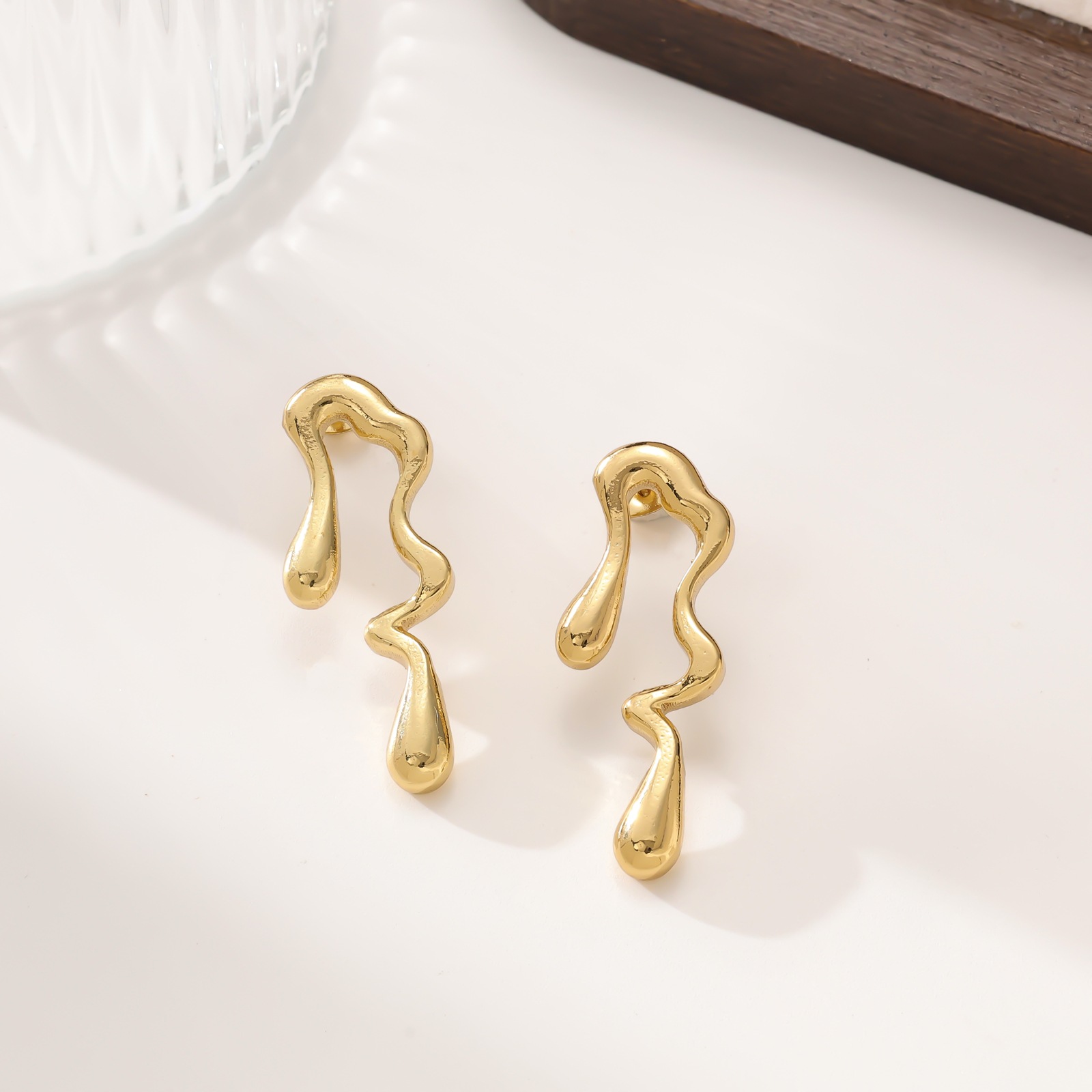 Elegante Ohrstecker Mit Musiknote Aus Edelstahl Für Damen_voghion.com