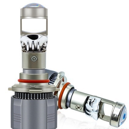 A80 Fisheye Lens Built-In Driver 3570 Spotlight Beads Car Led Headlight Spotlight Strong Light Car Lamp