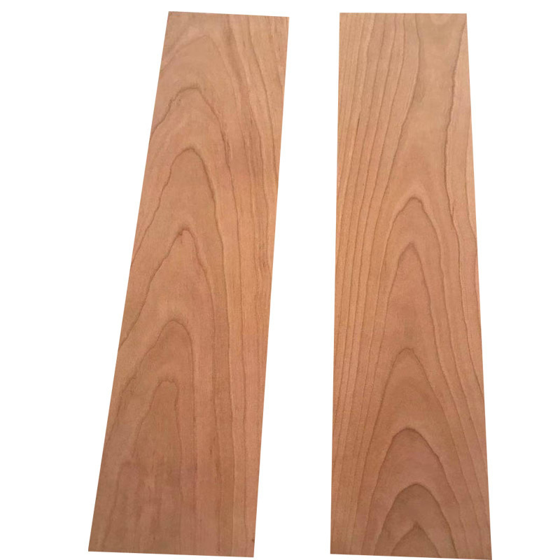 Madera de cereza Roja de América del Norte madera de cereza hoja de madera de madera maciza fina hoja de madera de madera fina registro de madera DIY soporte de productos grandes