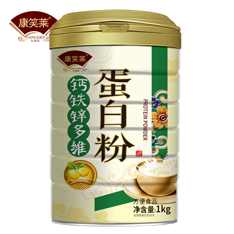 1000g Calcium Iron Zinc Multivitamin Protein Powder Dual Protein Powder for Enhanced Physical Fitness Wholesale from Physical Stores