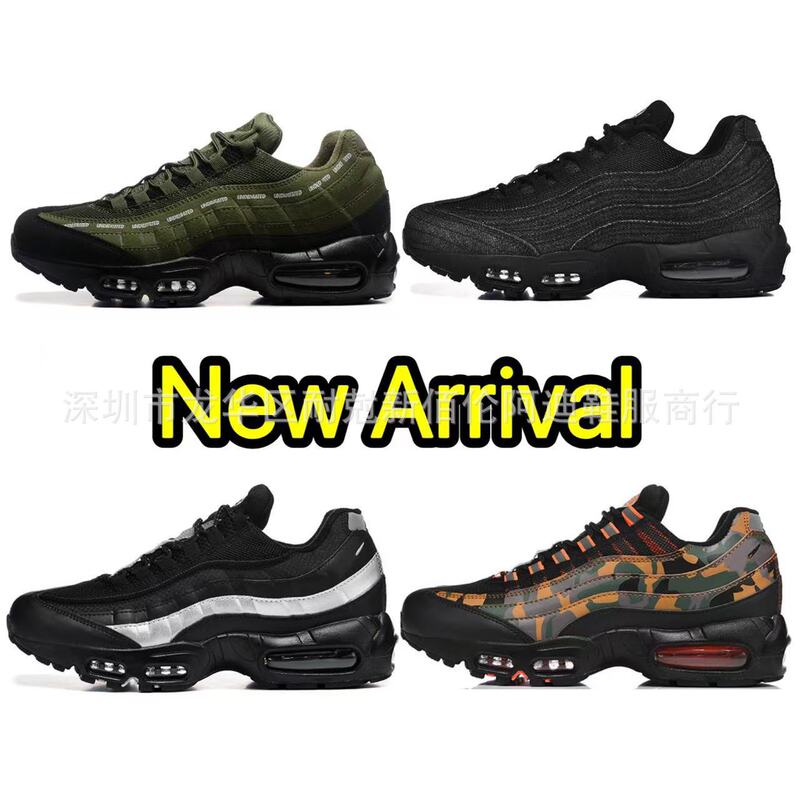 New Color Update Export European and American Style Sneakers 95 Air Cushion Shoes Og Shoes Large Size 20Th Anniversary Men's Running Shoes New Color Update Export European and American Style Sneakers 95 Air Cushion Shoes Og Shoes Large Size 20Th Anniversary Men's Running Shoes