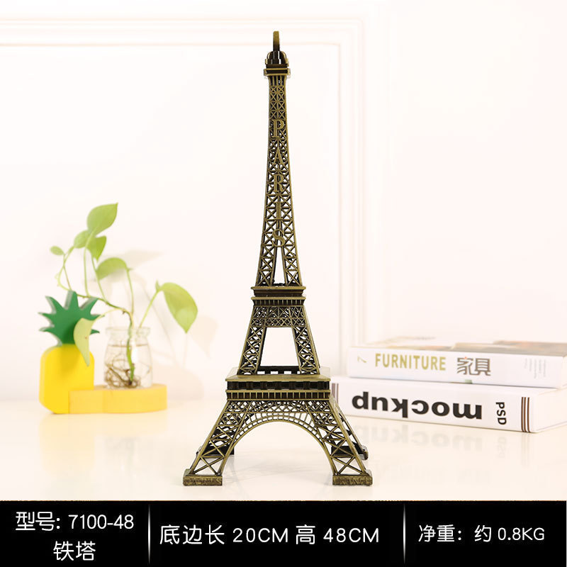 Torre Eiffel de París decoración modelo decoración creativa decoración para el hogar dormitorio sala de estar vinos armario de televisión