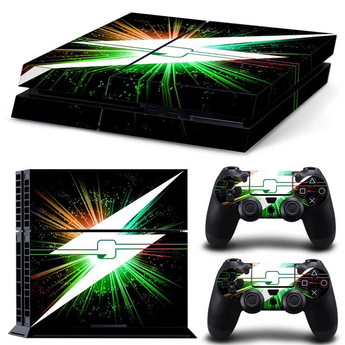 Скины‑наклейки для PS4 — модные мультяшные и стильные дизайны, матовый винил против царапин