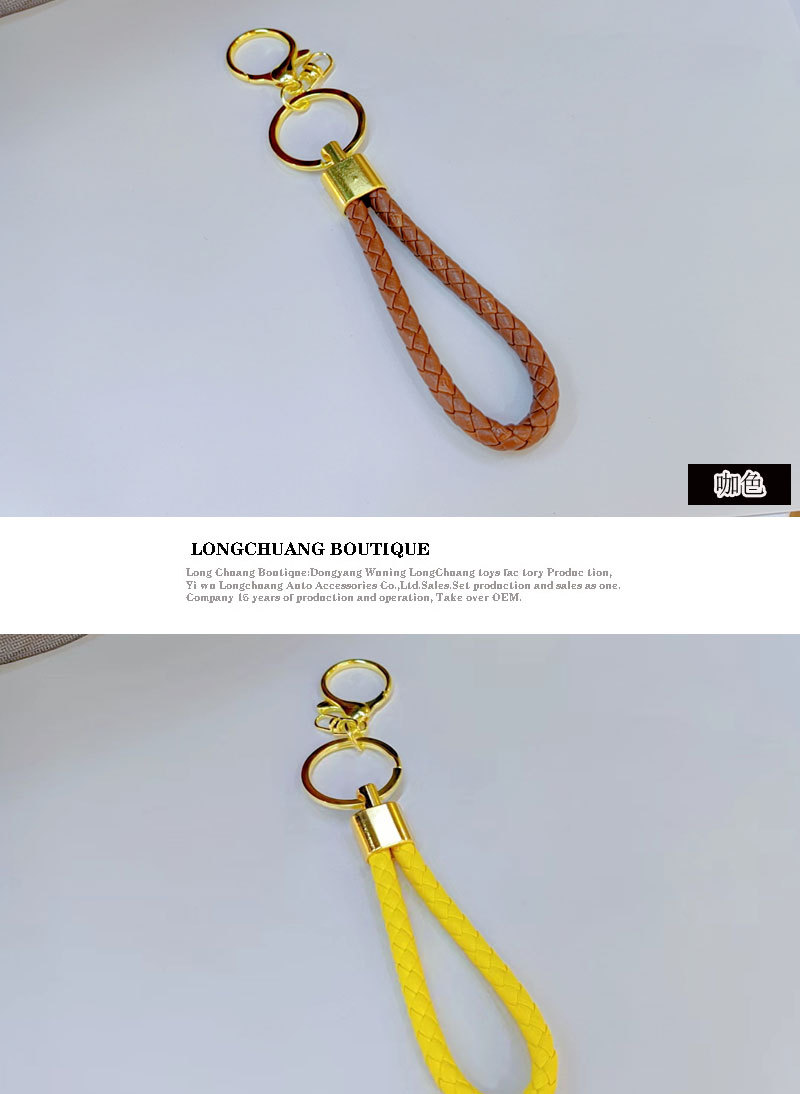 20g Weight Spring Ring Trigger Clasp Closure Clasp Closure Type Bag Pendant, Keychain Classification 1 Piece Quantity Daily Occasion Pu Leather Material Geometric Pattern Women's Gender Modern Style, Classic Style Style 1 Piece Modern Style Classic Style Geometric Pu Leather Women's Spring Ring Trigger Clasp Closure Bag Pendant Keychain 4
