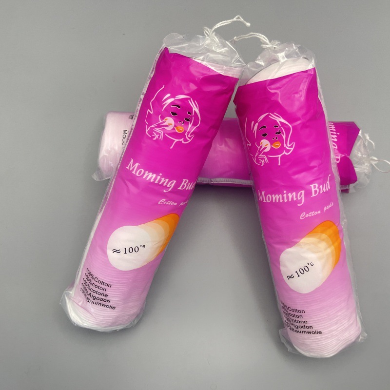 Almohadilla de algodón de maquillaje desechable removedor de maquillaje almohadilla de algodón hisopo de algodón