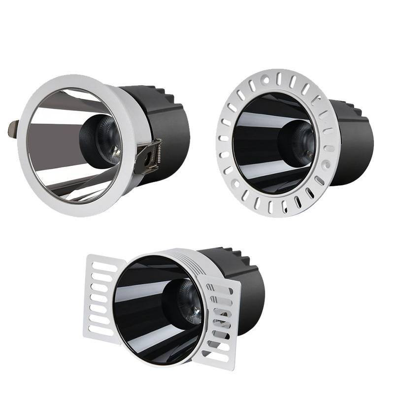 98 full spectrum hotel living room home spotlight hill without main light high CRI embedded frameless spotlight anti-glare