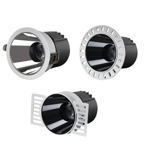 98 full spectrum hotel living room home spotlight hill without main light high CRI embedded frameless spotlight anti-glare