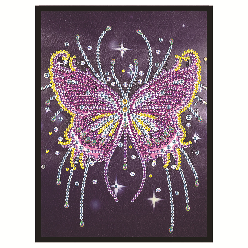 Transfronterizos nuevos dibujos de diamantes DIY hechos a mano unicornio dibujo de diamantes cuaderno dibujo de diamantes llenos de pintura de diamantes