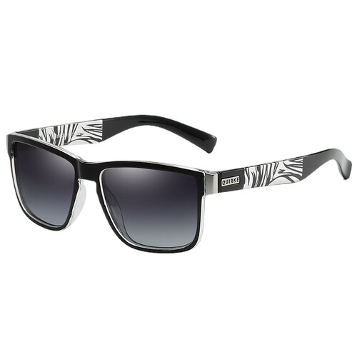 One piece of  mirror sunglasses with polarized sun lenses, square frame, outdoor use, colorful sunglasses, dropshipping available.