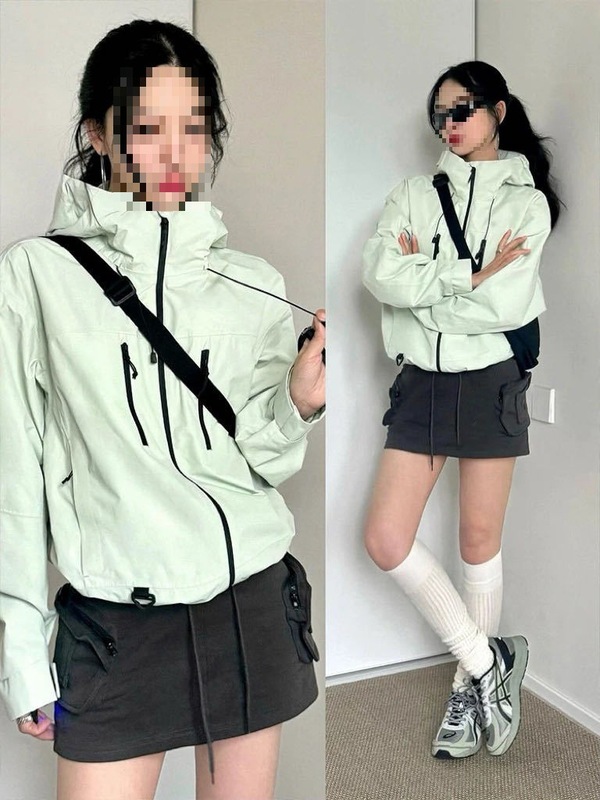 2025春季新款 情侣款冲锋衣 防风防水 耐磨透气 6029#（女款）|undefined