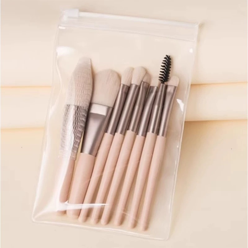 8 Makeup Brushes Portable Concealer Foundation Brush Set New Beauty Foundation Eye Shadow Tool Makeup Brush