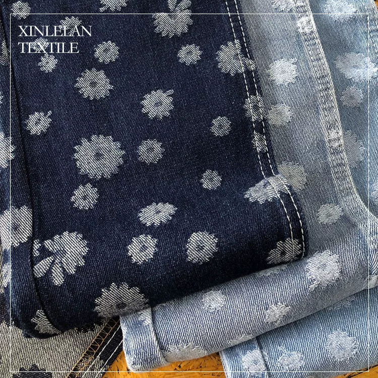 Denim cloth, shoes, trousers