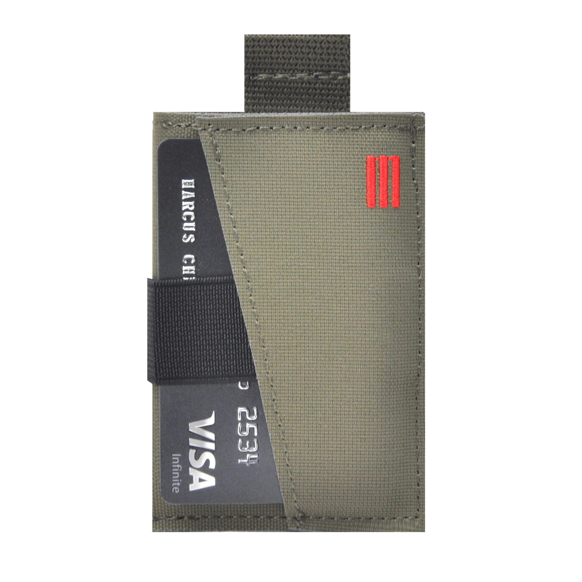 SOETAC táctica nicer bolso de tarjetas cartera compacta y simple multi-tarjeta portable tarjeta de identificación portable bolsa de almacenamiento