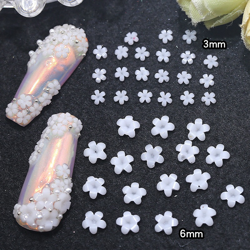 H83-15호 # 흰색 3mm 1000개, 색상은 약간 투명합니다.