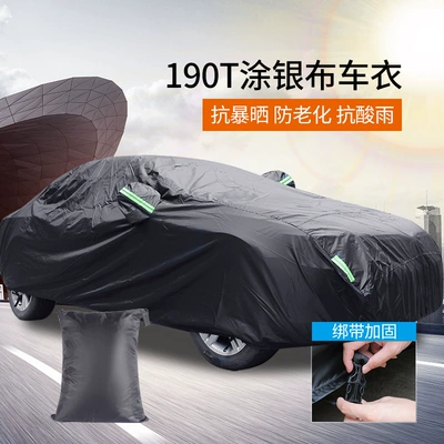 Car clothing, rainproof and sunproof, with