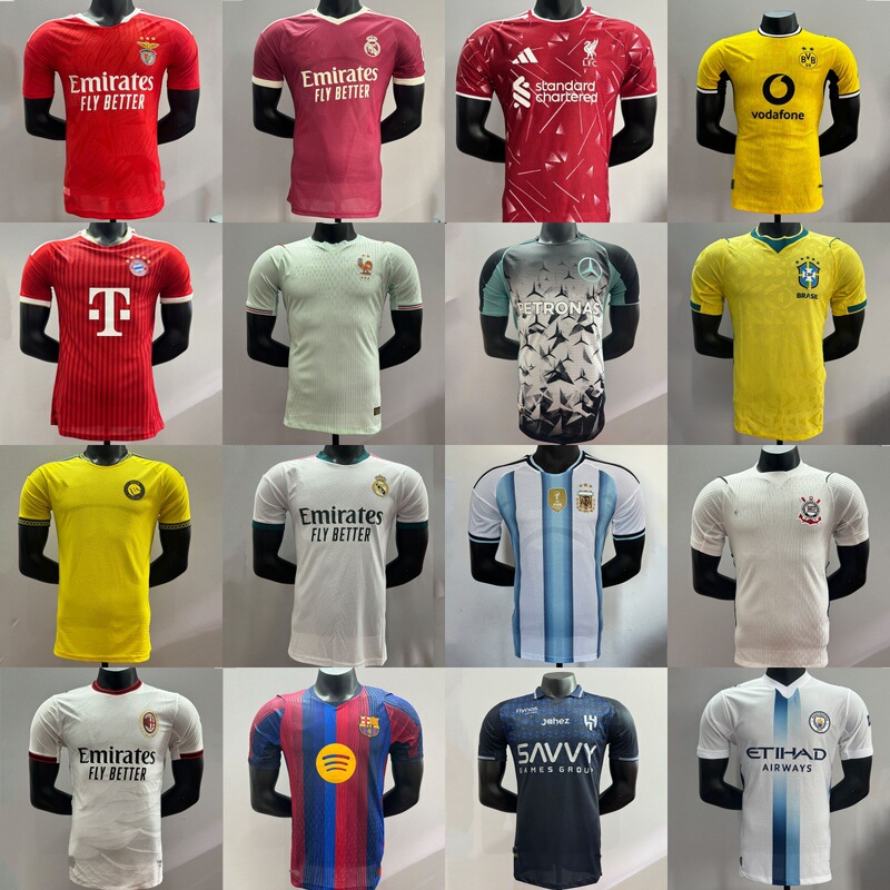 2627 Cross-border Club Jerseys Real Madrid Barcelona Manchester United Liverpool Player Jerseys Football Uniforms Football Jerseys 2627 Cross-border Club Jerseys Real Madrid Barcelona Manchester United Liverpool Player Jerseys Football Uniforms Football Jerseys