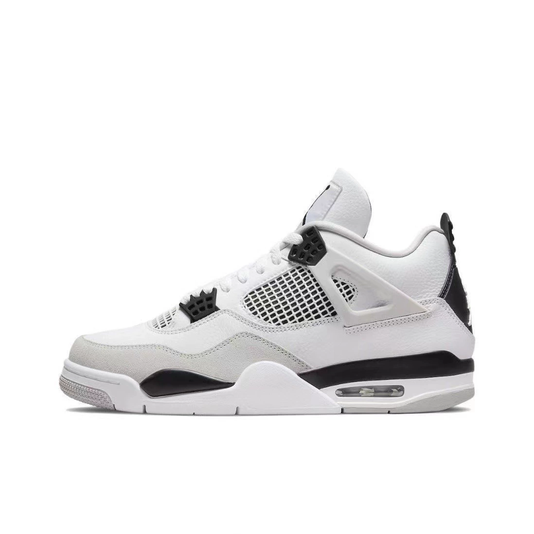 Баскетбольные кроссовки Putian AJ4 big Paris black cat electric mother yellow white cement white sail red white cat Oreocho 4 для мужчин и женщин