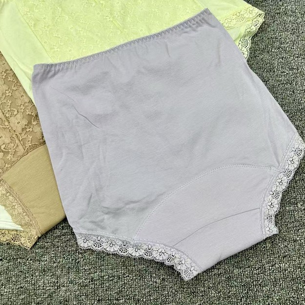 U0301 # inventario bajo precio cintura alta tela de algodón elástica ropa interior a prueba de fugas sexy abdomen engrosado entrepierna fisiología