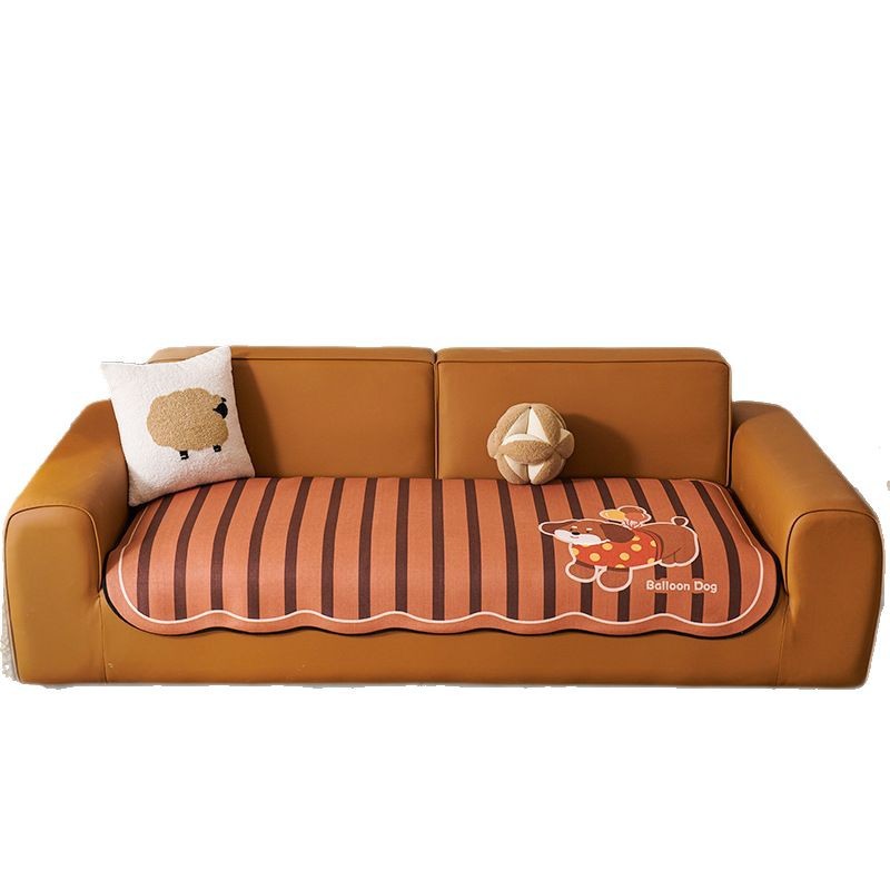 Meilad cuatro estaciones cojín de sofá universal cojín de asiento recto reposabrazos antideslizante de una sola pieza de sofá toalla de tela 2025 nuevo