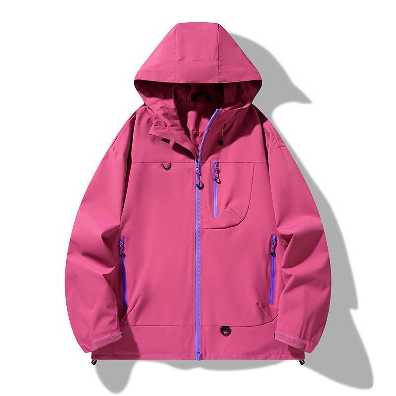 春秋外套男女款美式机能防水登山服潮牌飞行员夹克山系户外冲锋衣|undefined