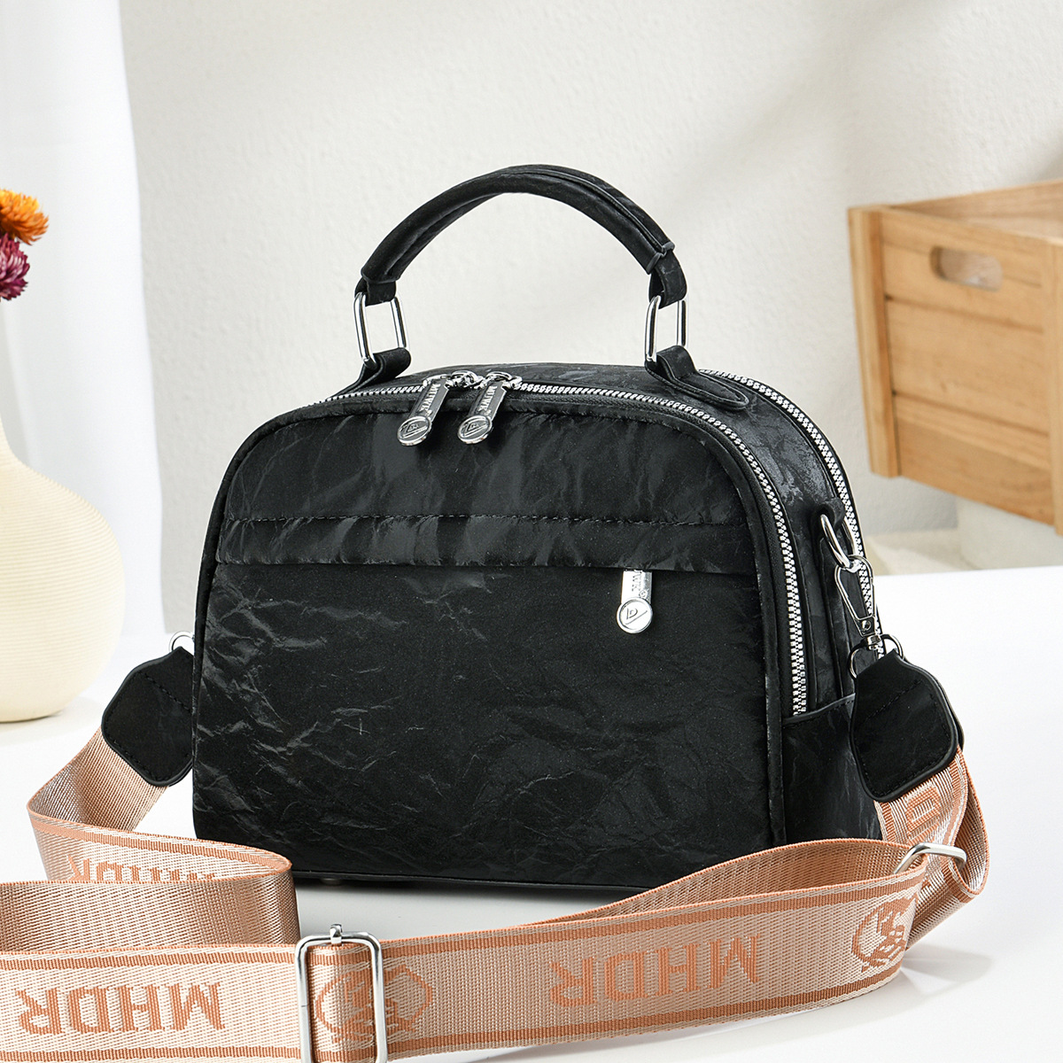 Bolso de hombro multicapa de estilo exterior bolso de mano compacto de moda bolsos transfronterizos