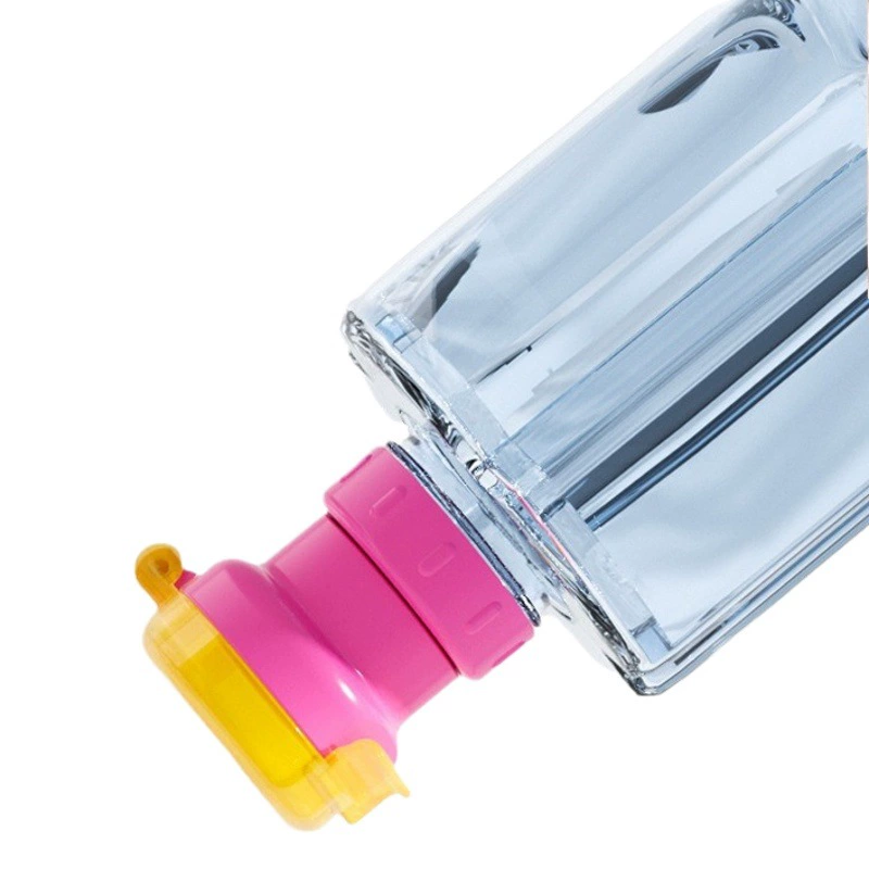 С бутылкой для хранения Универсальная крышка от бутылки с минеральной водой детская портативная соломинка с защитой от перелива и удушья с адаптером