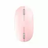 W007 pink dual-mode wireless machinery/silent 1200DPI
