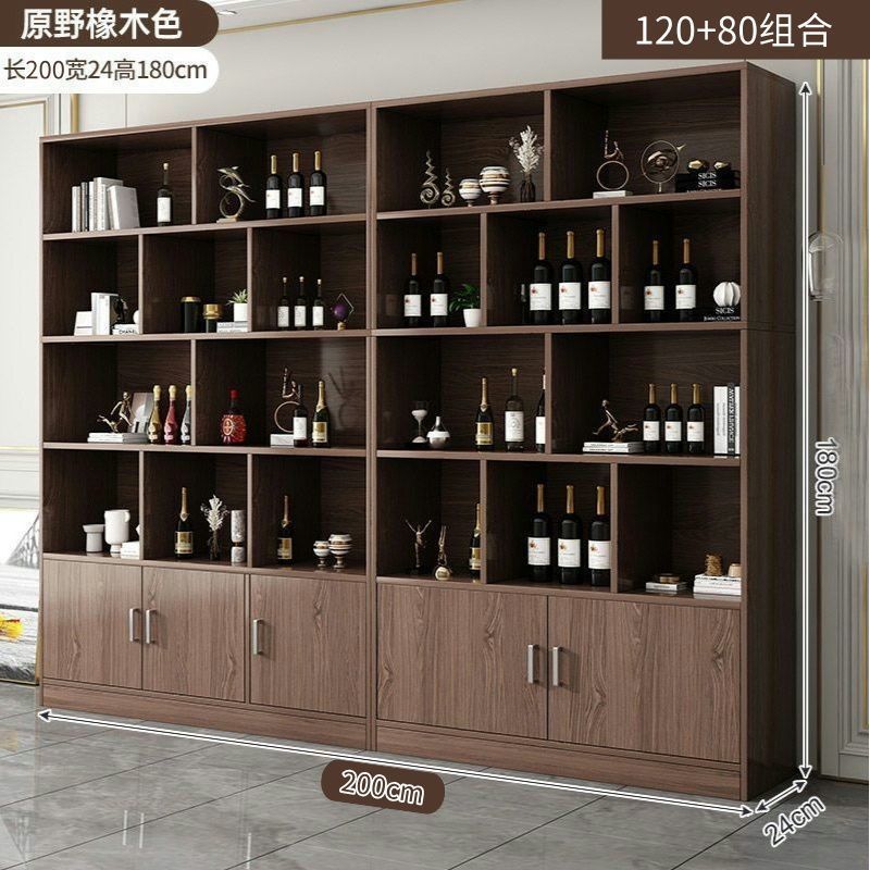 酒柜展示柜客厅家用落地多层红酒产品陈列柜收纳储物柜酒架茶叶柜|undefined