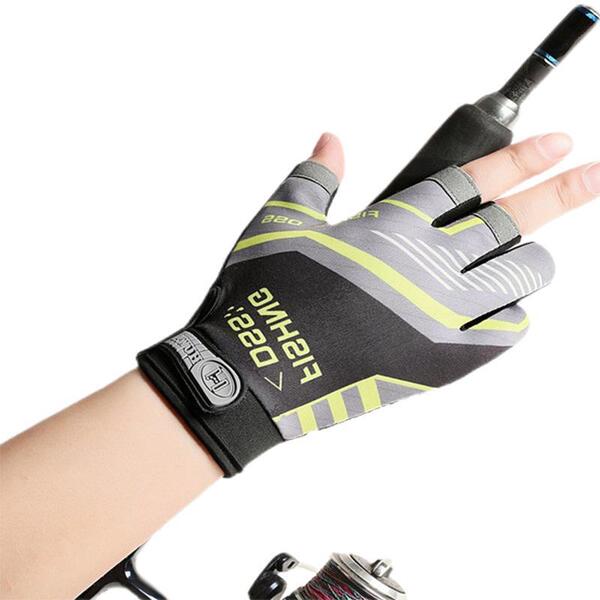 Windproof breathable non-slip gloves for fishing
