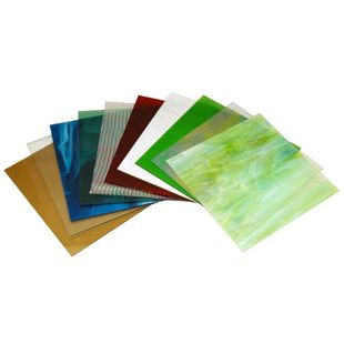 300mm × 300mm Tiffany color glass church glass full set