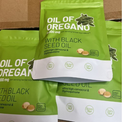 TK爆款 黑籽油软胶囊Oil of Oregano牛至油软胶囊300粒源头工厂|undefined
