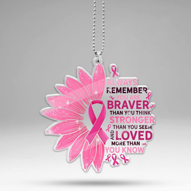 Nuevo acrílico 2D cinta rosa accesorios para automóviles, accesorios de guerreros