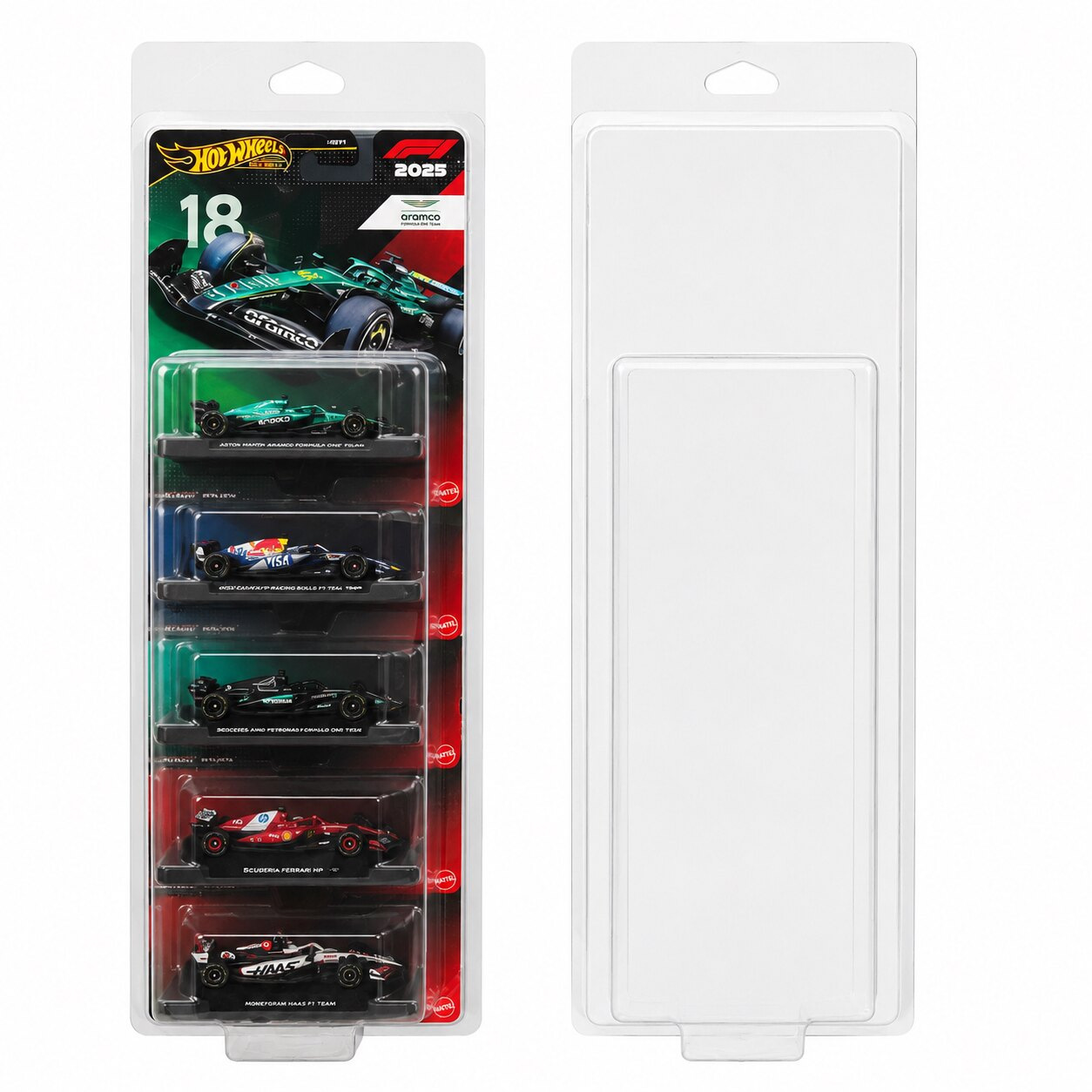 F1 five-pack board protective case (high transparency version 70C)