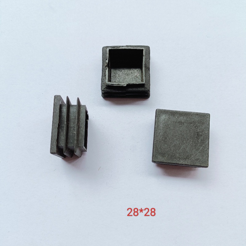 热卖现货多规格方塞塑料管塞方形塑料脚塞塑料管堵塑料方管堵头