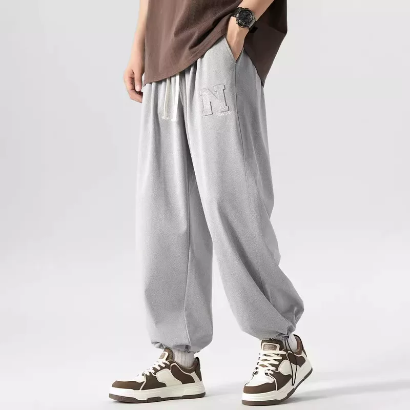 Брюки oversize с кулиской, больших размеров, повседневный стиль, 2XL–8XL