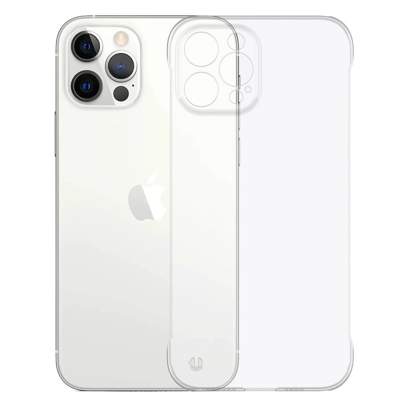 Подходит для Apple iPhone 17, прозрачный чехол для телефона без рамки, защитный чехол для 15, 12 mini с мелкими отверстиями, 15 Pro Max