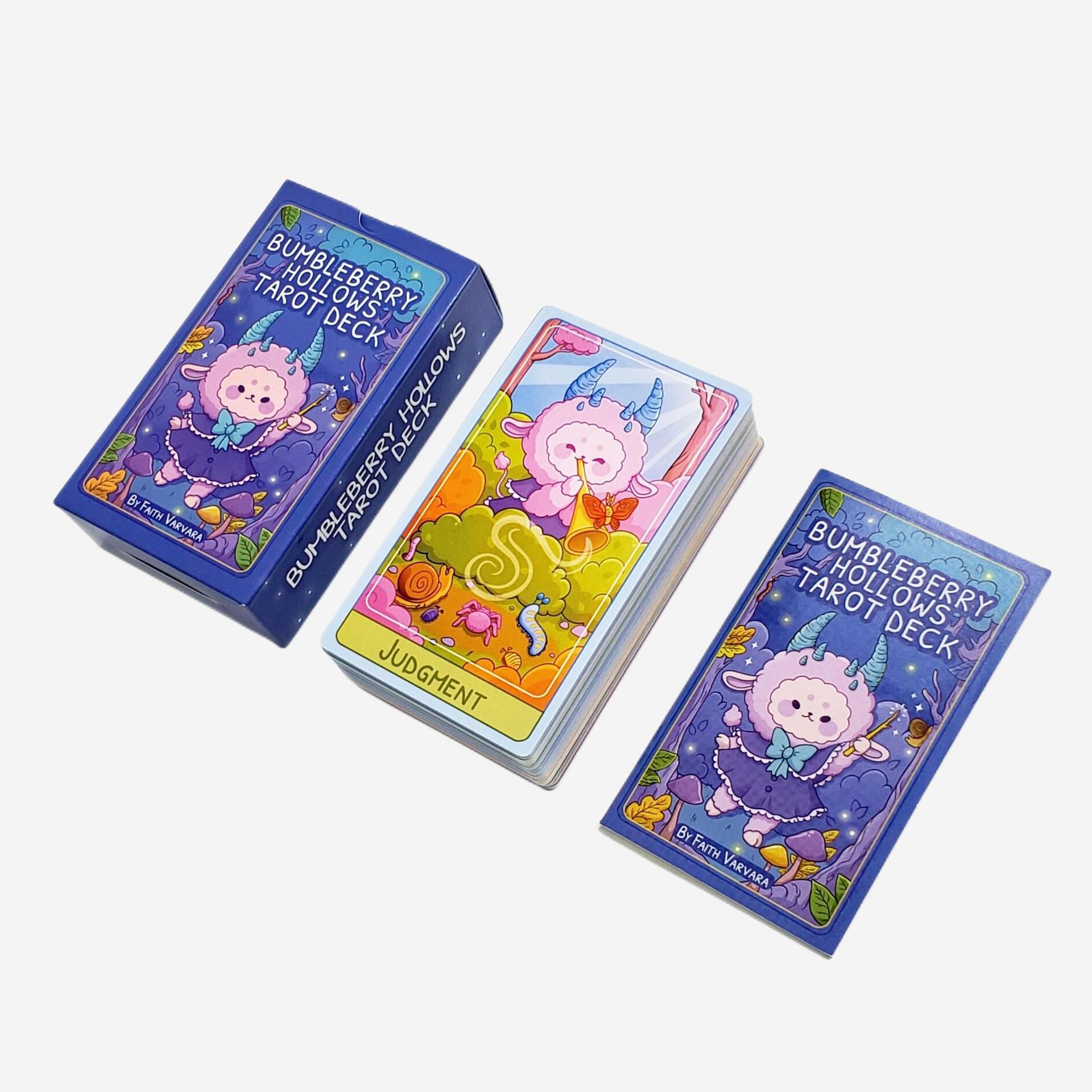 2023 New 12×7 Bumbleberry Hollows Tarot Board Game Cards_voghion.com