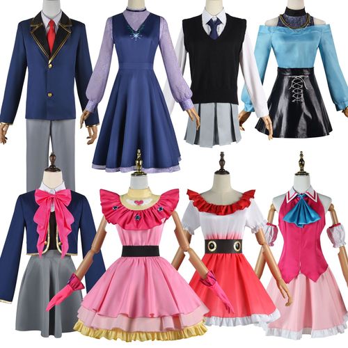 The child cos costume I recommend is Hoshino Ai Akua Ruby Arima Ganai cosplay anime two-dimensional costume