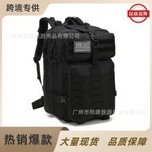 户外3P战术背包休闲多功能45L大容量迷彩野外运动登山双肩背包