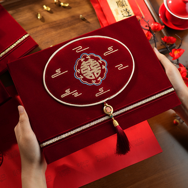 High-grade wedding gift book wedding event wedding sign-in book guest gift book wedding banquet bookkeeping book personal relationship signature book gift book