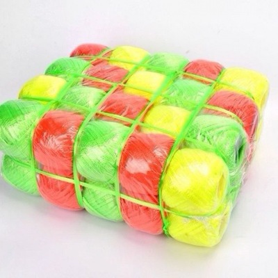 塑料绳子发泡防滑塑料绳球捆扎绳球扎口捆绑彩色塑料绳彩色球代发|ms