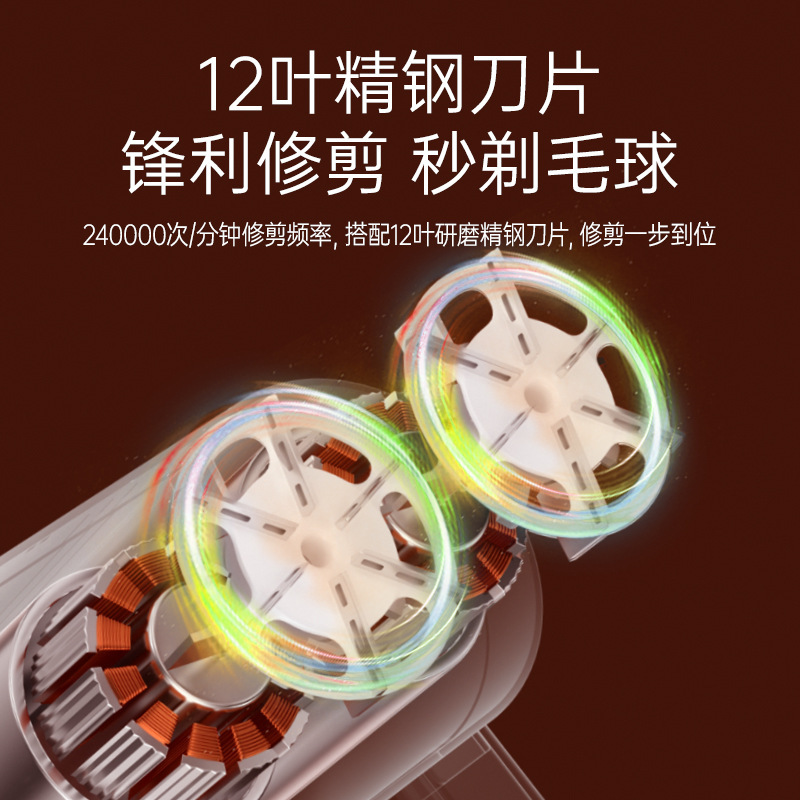 康佳両頭毛玉取り器、毛玉取り機、衣類毛玉取り器、電動毛玉取り機、毛玉吸い取り機|undefined