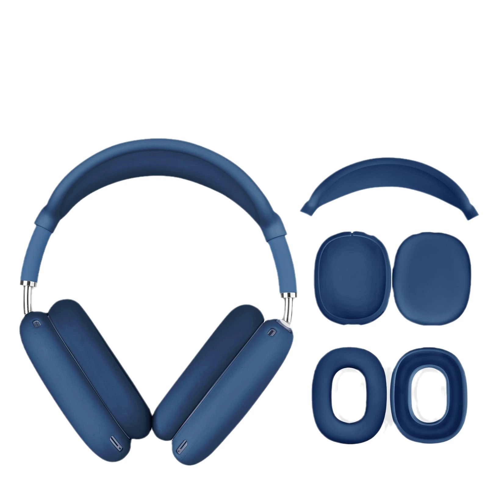 Подходит к защитному чехлу для AirPods Max, корпус наушников Apple MAX, твердый силиконовый чехол для наушников