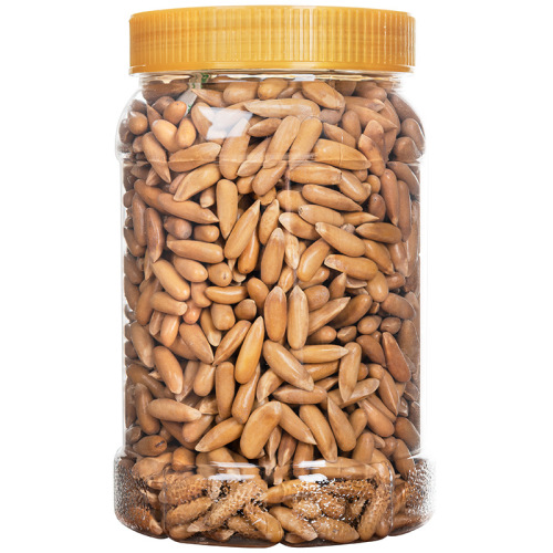 Canned Brazilian pine nuts 500g snack thin shell easy to peel original pine nuts casual and delicious hand peeled pine nuts
