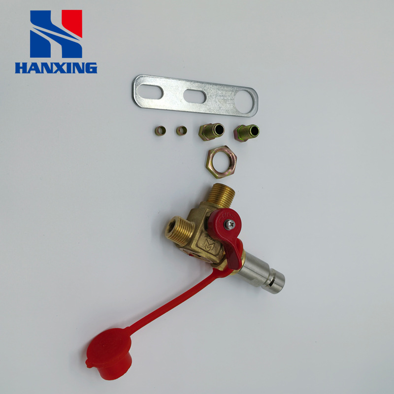 Lpg/Cng Car Oil to Gas Conversion Qft1 One-Way Inflation Valve Gas Valve Switch Gas Car Accessories
