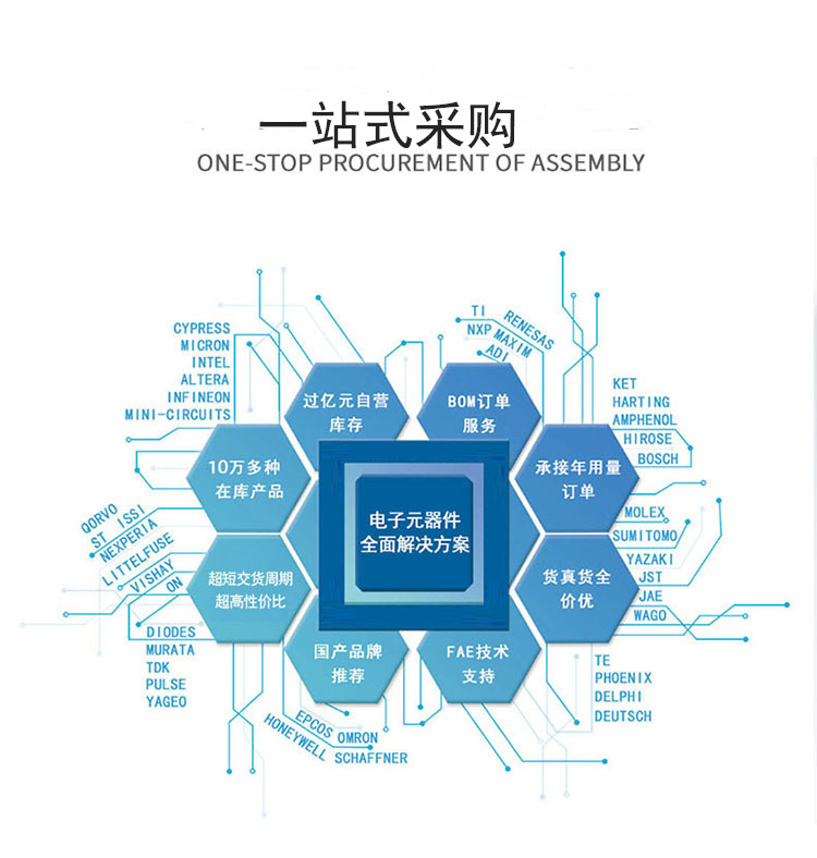 原装 电子元器件接线座 1990892