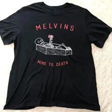 Melvins Band Mine till Death��ɫT��S Xl Cb��ɫ�����д���