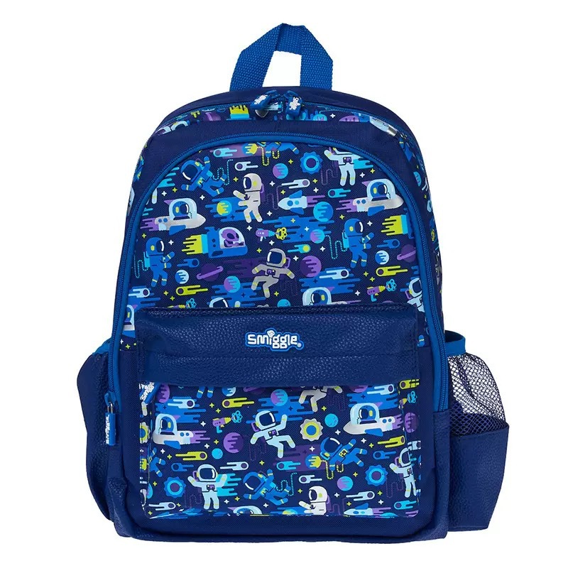 Australia Smiggle caricatura mochila de tamaño medio jardín de infantes mochila de hombro 3D con sombrero de caricatura