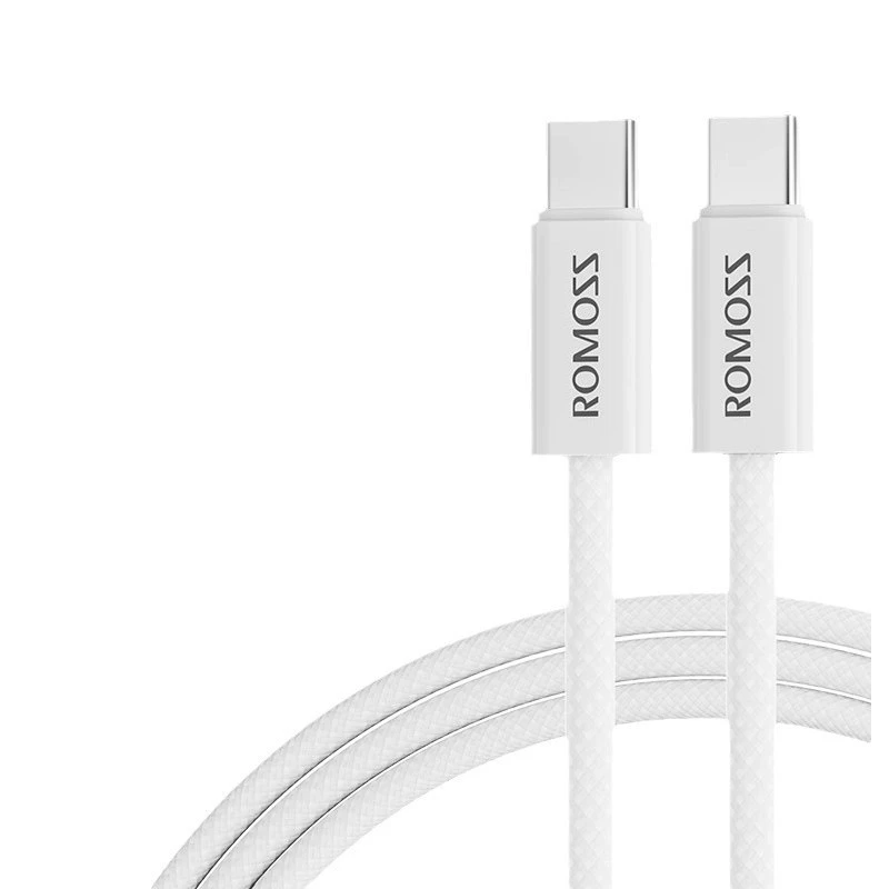 Кабель для быстрой зарядки Romanes PD30W, сверхбыстрая зарядка для Apple 15/16 и Huawei, двухпортовый Type-C