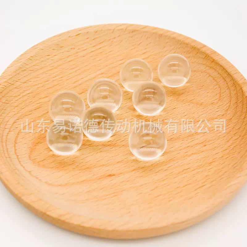 工厂现货批发10mm透明玻璃球磨砂填充密封玻璃珠